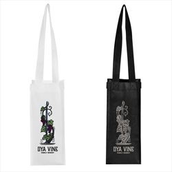 JH30158 Venice rPET Non-Woven Wine Tote Bag With Custom Imprint